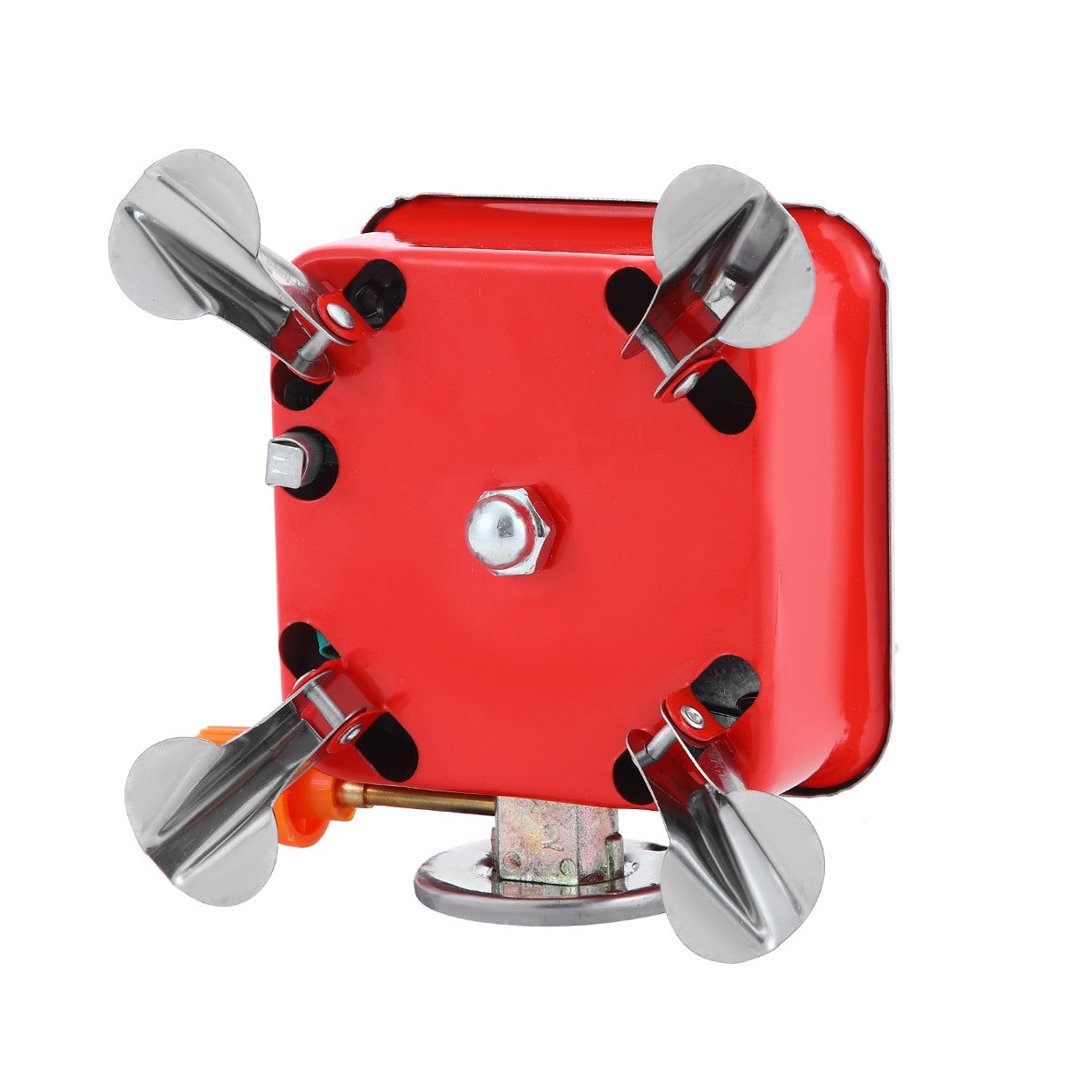 BDZ-001A Portable Camping Stove with Piezo Ignition & Safety Lock – Small Butane Gas Stove with Adjustable Flame, Carry Case & 4 × 227g Gas Canisters