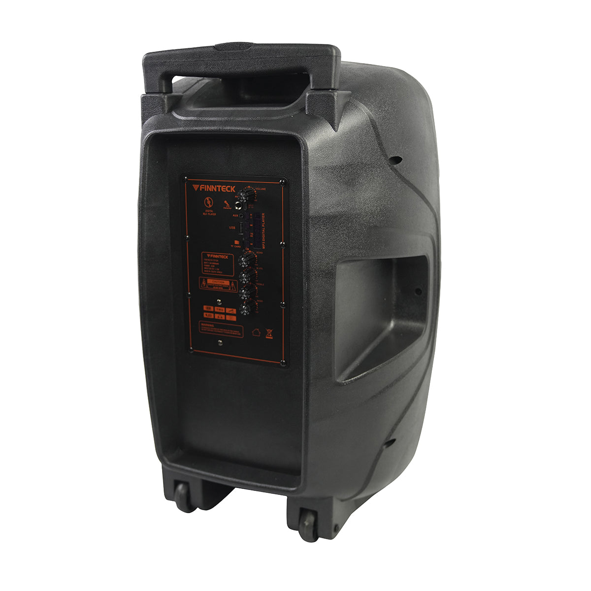 12" High-Power Bluetooth Portable Speaker CH-7212A | 40W Bass Outdoor Party Speaker | Microphone | USB/TF/AUX/FM | Rechargeable Karaoke Sound System
