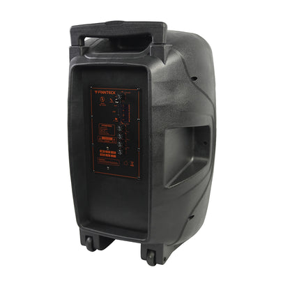 12" High-Power Bluetooth Portable Speaker CH-7212A | 40W Bass Outdoor Party Speaker | Microphone | USB/TF/AUX/FM | Rechargeable Karaoke Sound System