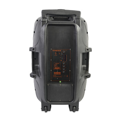 12" High-Power Bluetooth Portable Speaker CH-7212A | 40W Bass Outdoor Party Speaker | Microphone | USB/TF/AUX/FM | Rechargeable Karaoke Sound System