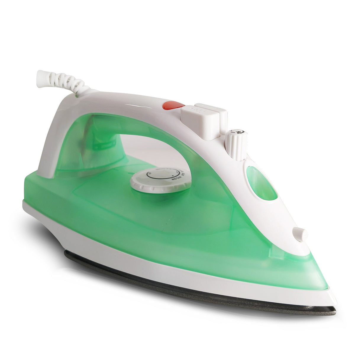 Condere Steam Iron for Clothes - Portable Clothes Iron with Non-Stick Soleplate, 140ML Water Tank, Compact Travel Steam Iron with Adjustable Thermostat - 1000-1600W