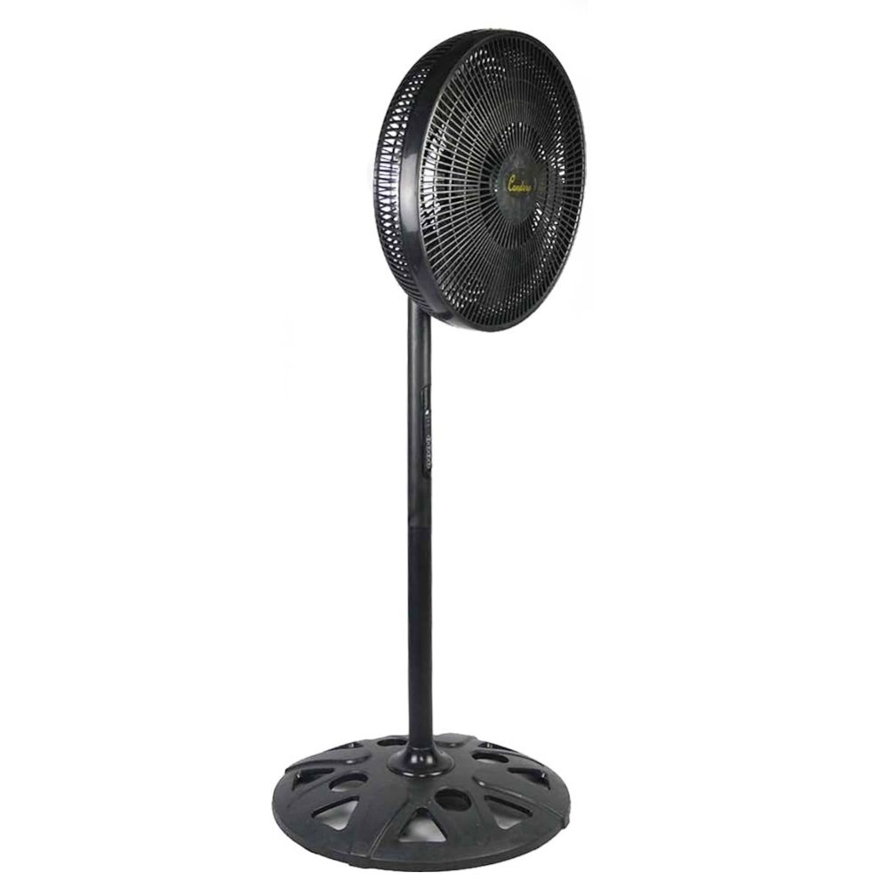 Condere 18" Telescopic Oscillating Remote-Controlled Pedestal Fan FS45-Z20MR – Quiet Bedroom Fan, Floor Fan, and Standing Fan