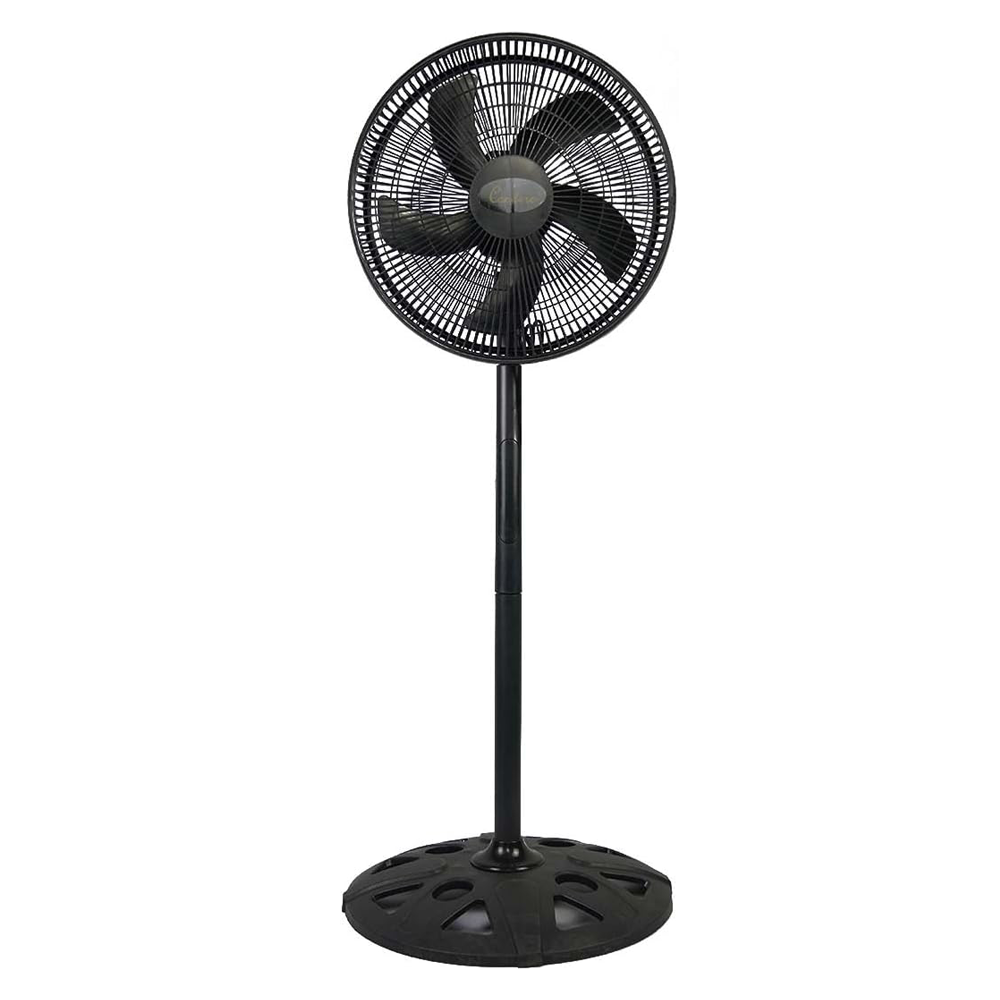 Condere 18" Telescopic Pedestal Fan FS45-Z20M – Oscillating Standing Floor Fan, Bedroom Fan, Tall Fan, Quiet Electric Fan for bedroom
