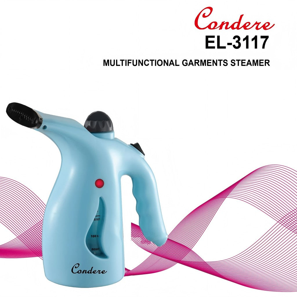 Condere Handheld Steamer for Clothes – Travel Steamer EL-3117, Portable Mini Clothing Steamer, 800W