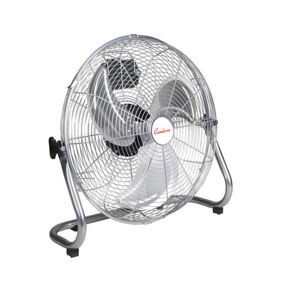 Condere FS40-F20 20" Metal Floor Fan – Standing Oscillating Pedestal Fan for Bedroom & Home