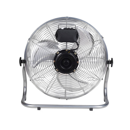 Condere FS40-F20 20" Metal Floor Fan – Standing Oscillating Pedestal Fan for Bedroom & Home
