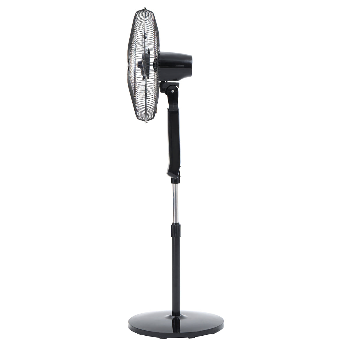 Condere 18" Remote Control Floor Fan FS45-Z21 – Smart Standing Oscillating Pedestal Fan with Touch Panel, Color Screen, 3 Speeds, 9.5H Timer & Adjustable Height – Quiet Bedroom Fan