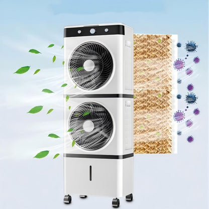 Water-Cooled Air Cooler GZ20-31B – Portable Cooling Fan with 14L Tank & Dual Air Outlet
