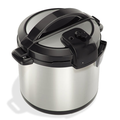 CONDERE PLUS 6L Electric Pressure Cooker Multifunction Smart Rice Cooker Slow Cooker Soup Pot with Stainless Steel Inner Pot Digital Display 17 Cooking Functions Easy to Clean Safety Protection