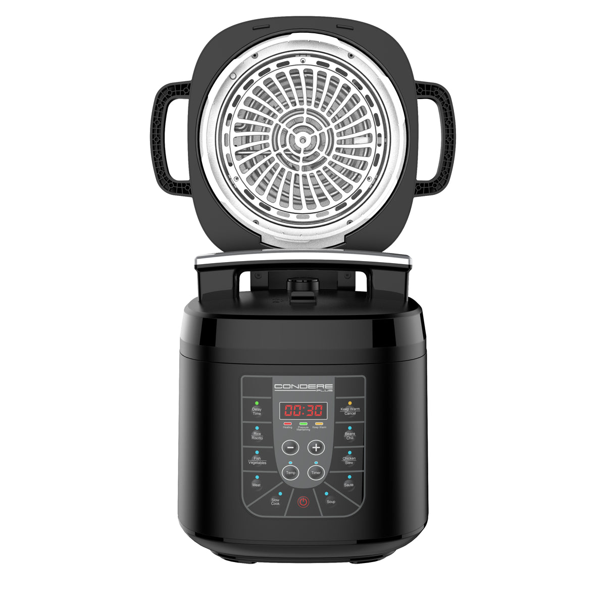 CONDERE PLUS HD60-2006 Multifunction Smart Electric Pressure Cooker & Air Fryer 2-in-1, 6L, 1530W/1000W