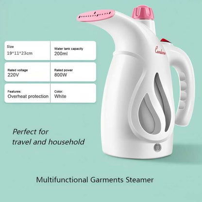CONDERE Handheld Clothes Steamer Portable Travel Steamer for Clothes, Mini Hand Steamer, Clothing Steamer for Wrinkle Removal, Hand-Held Fabric Steamer for Home & Travel Use (EL-3116)