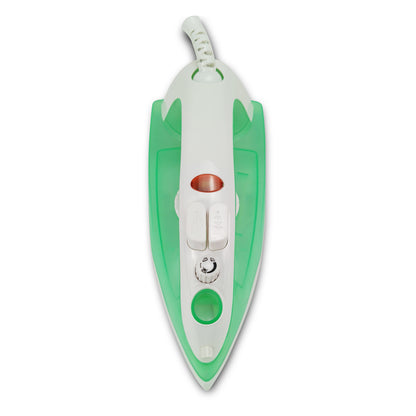 Condere Steam Iron for Clothes - Portable Clothes Iron with Non-Stick Soleplate, 140ML Water Tank, Compact Travel Steam Iron with Adjustable Thermostat - 1000-1600W