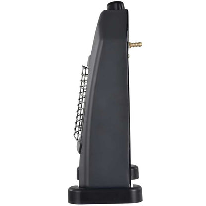 Small Gas Heater for Indoor Use, 1.2kW-1.5kW Propane Heater, Indoor Gas Heater with Flame-Failure Protection, Portable and Safe for Home Use