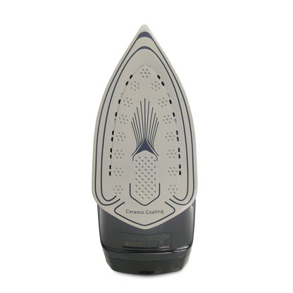 Steam Iron for Clothes 2200W, Ceramic Non-Stick Plate, Thermostatically Controlled with Self-Clean Function, Compact and Portable Clothes Iron for travel