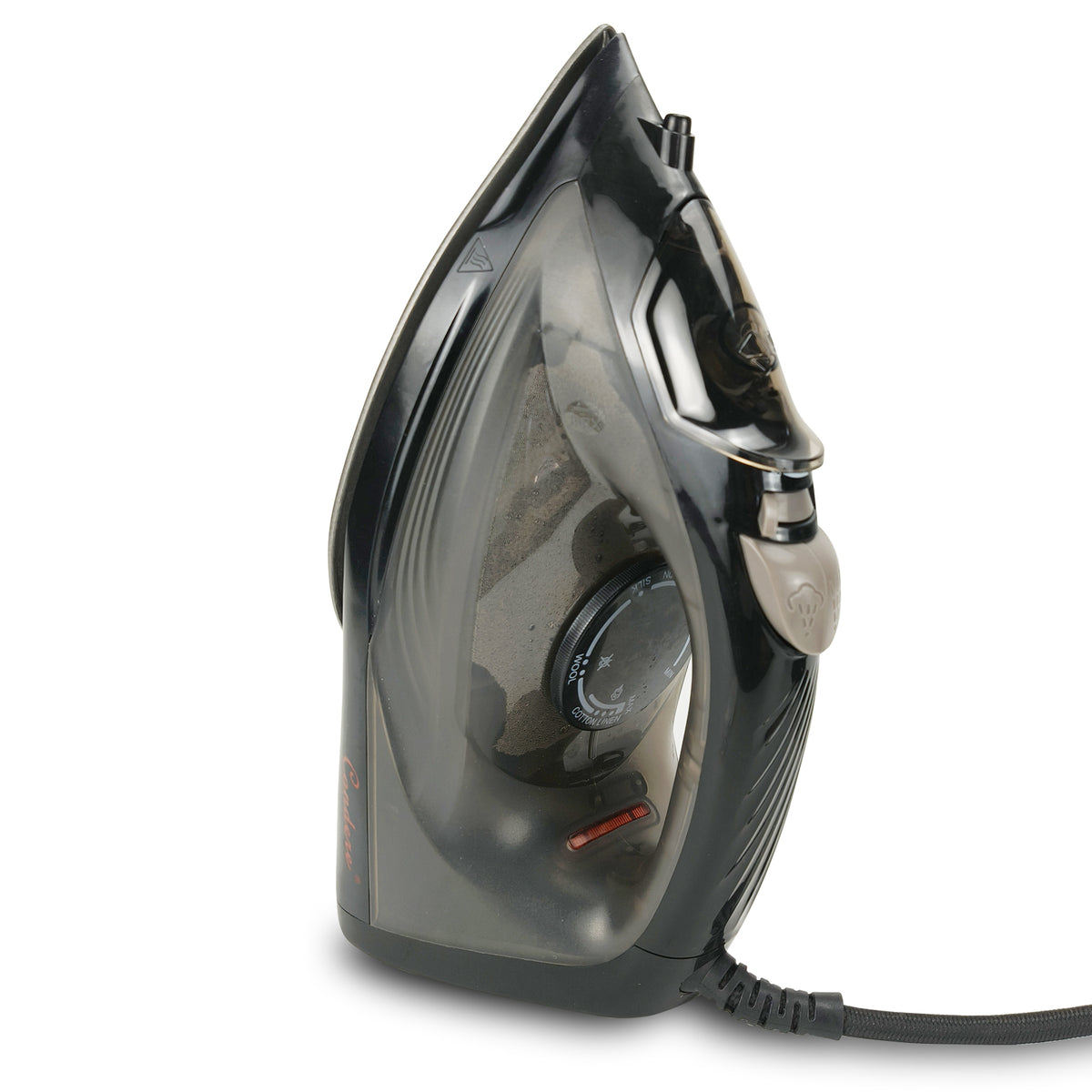Powerful Steam Iron for Clothes with 210ML Water Tank, Non-Stick Soleplate, 1200W-2000W, clothes Iron with Vertical Steam & Burst of Steam Functionality