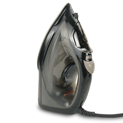 Powerful Steam Iron for Clothes with 210ML Water Tank, Non-Stick Soleplate, 1200W-2000W, clothes Iron with Vertical Steam & Burst of Steam Functionality