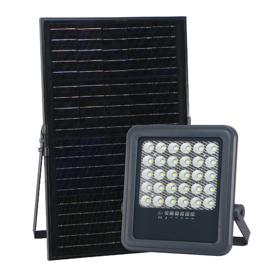 Solar Flood Light SK-6016-150W Outdoor Solar Powered LED Light with Remote, 1400-1600lm Brightness, 10-12 Hours Lighting