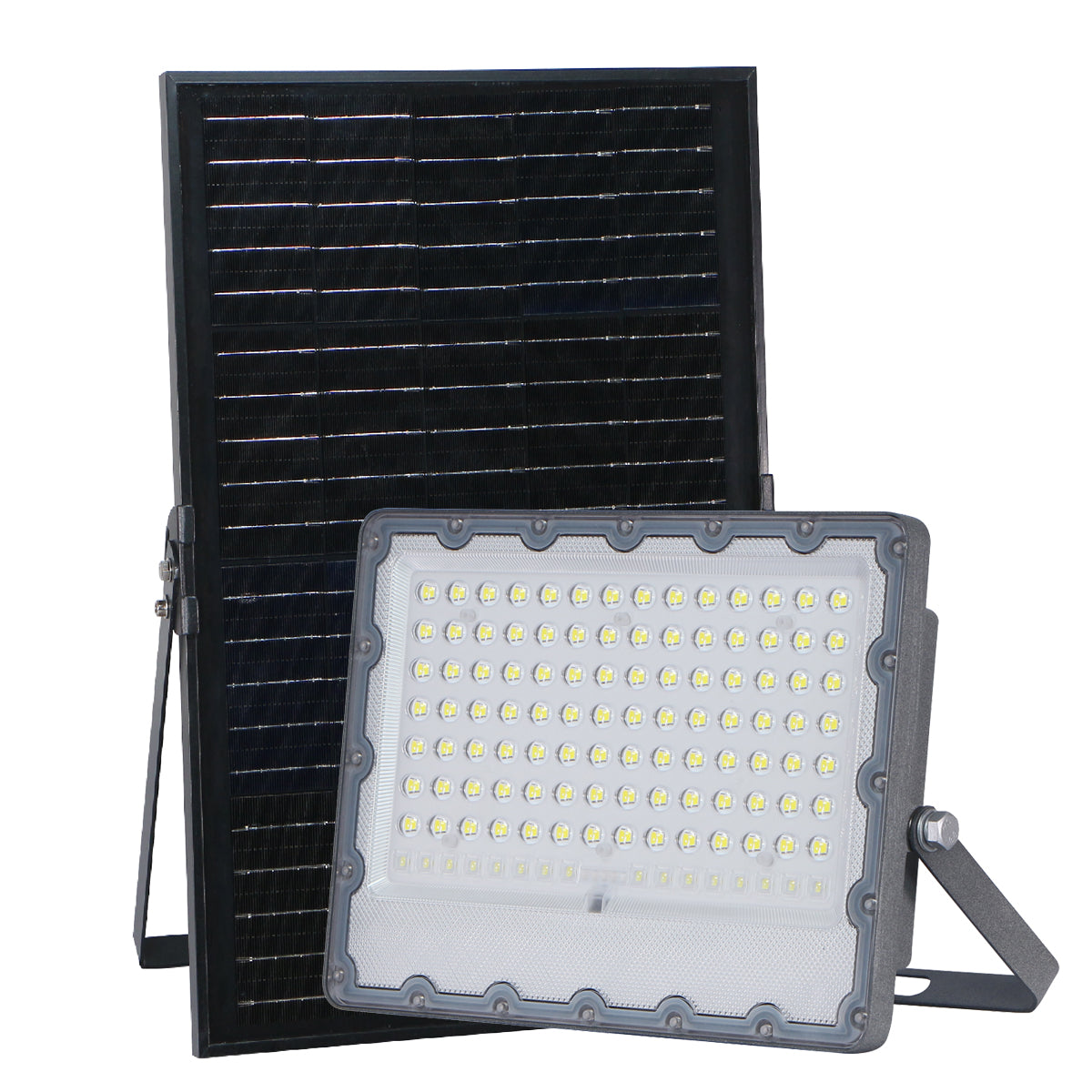 Solar Flood Light SK-6023-300W Outdoor Solar Powered LED Light with Remote, 2200-2300lm Brightness, 10-12 Hours Lighting