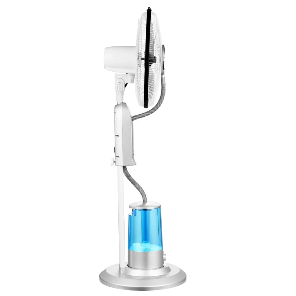 16" Condere Stand Mist Fan with Remote Control FS45-P18 - Oscillating Misting Fan with 3 Speeds and 3.2L Water Tank