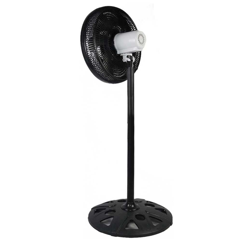Condere 18" Telescopic Oscillating Remote-Controlled Pedestal Fan FS45-Z20MR – Quiet Bedroom Fan, Floor Fan, and Standing Fan