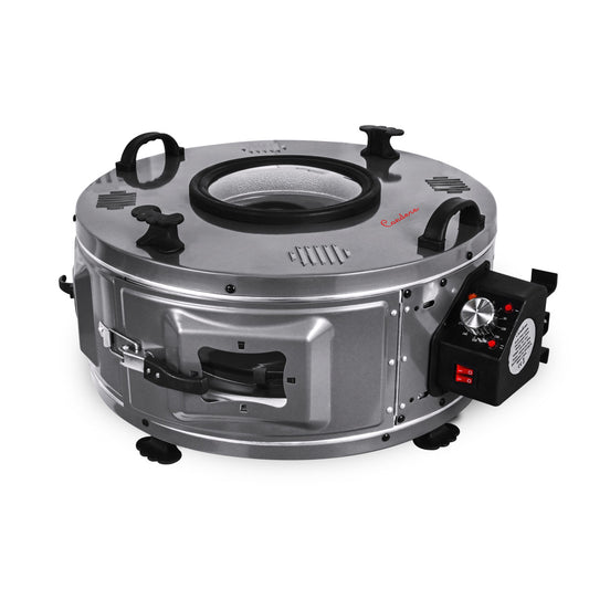 CONDERE Oven, Thermostatic Roaster Oven TH-1241-1500W Electric Roaster Pan with Lid, Adjustable Heat Control, and 3 Deep Trays
