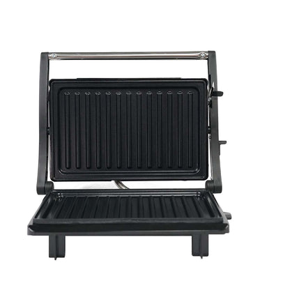 Condere Mini Contact Grill ZS-2432 – Indoor Electric Grill, Panini Press, Electric Grill for Kitchen, Small Indoor Grill for Grilled Cheese