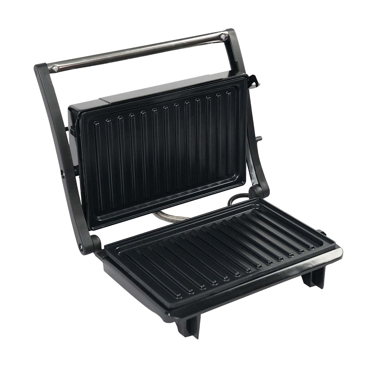 Condere Mini Contact Grill ZS-2432 – Indoor Electric Grill, Panini Press, Electric Grill for Kitchen, Small Indoor Grill for Grilled Cheese